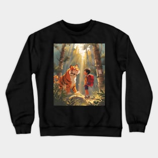 Calvin and Hobbes Emotion Crewneck Sweatshirt